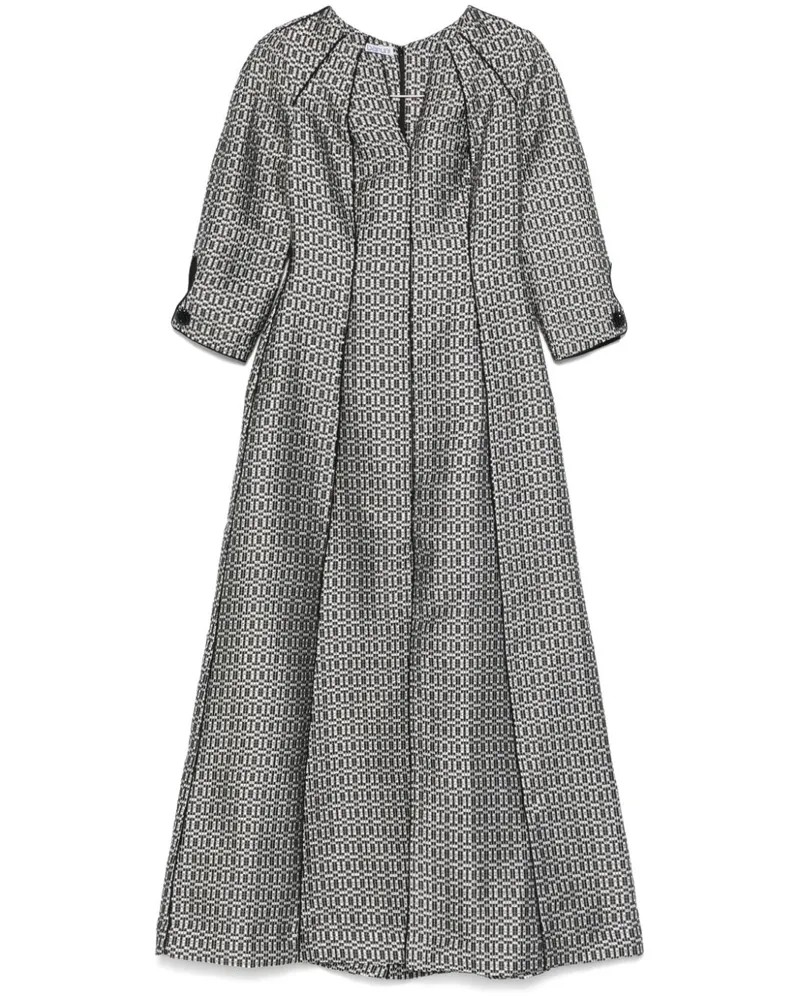 Baruni Abeba Maxikleid - Schwarz Schwarz