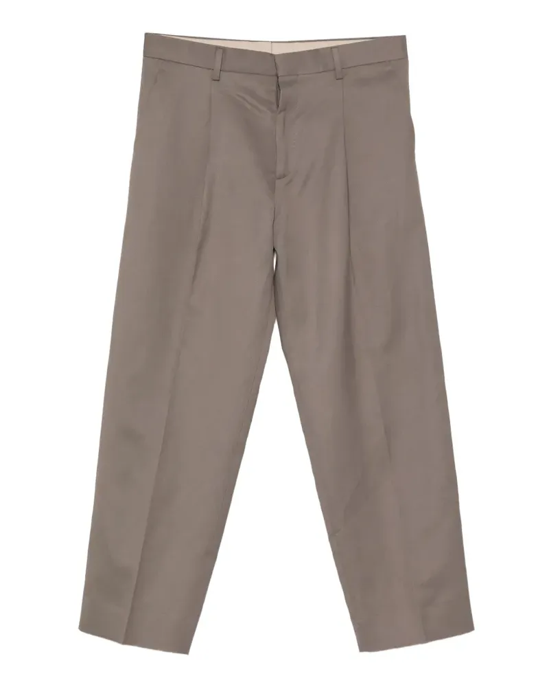 Costumein Vincent pleated straight-leg trousers - Nude Nude