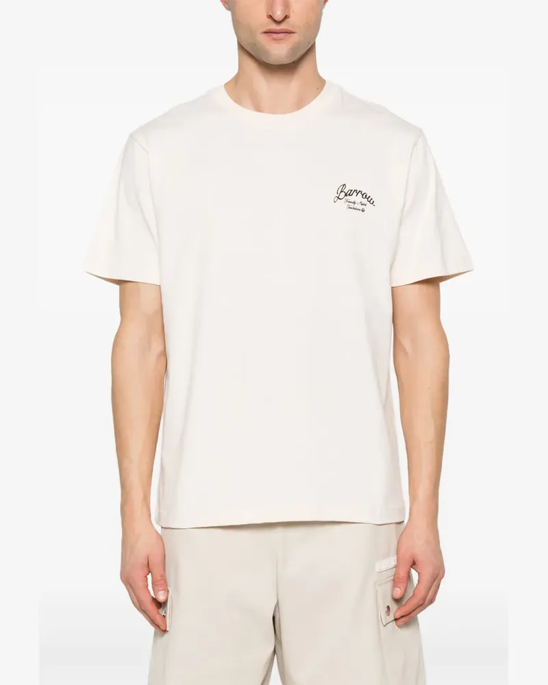 BARROW T-Shirt mit grafischem Print - Nude Nude