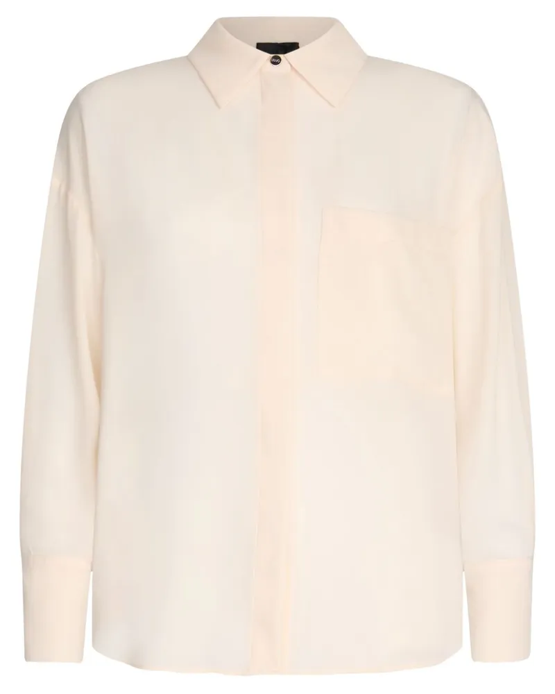 Liu Jo Hemd im Oversized-Look - Nude Nude
