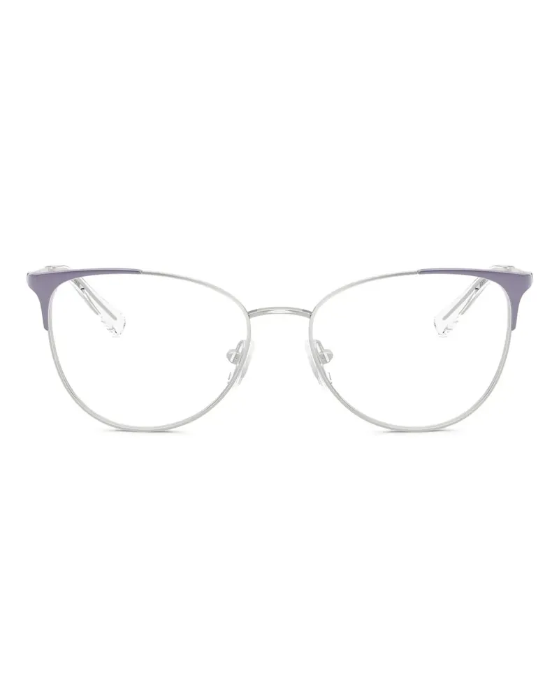 Armani Exchange Brille mit rundem Gestell - Violett Violett