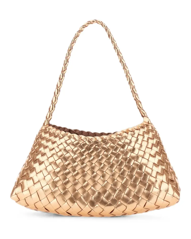 Dragon Diffusion Rossana woven shoulder bag - Rosa Rosa