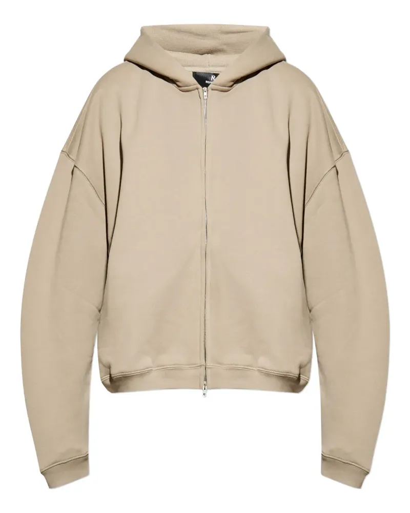 REPRESENT Sweatshirtjacke mit Kapuze - Nude Nude