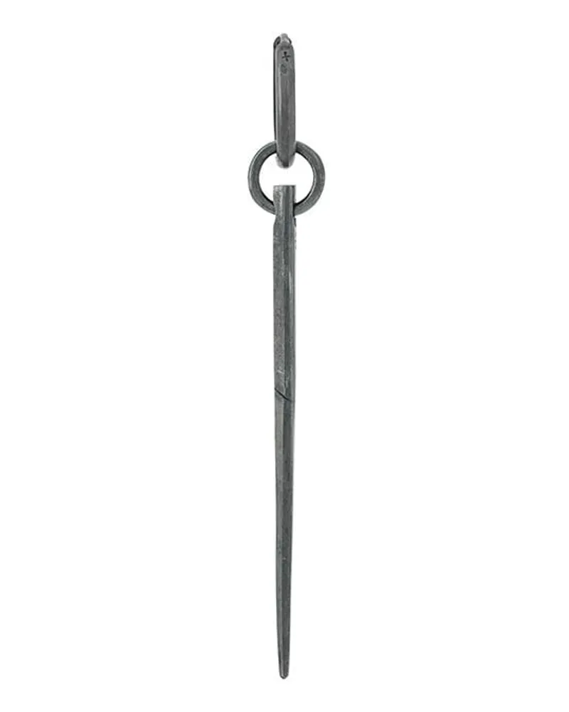 Parts Of Four Hoop Spike' Ohrring - Grau Grau
