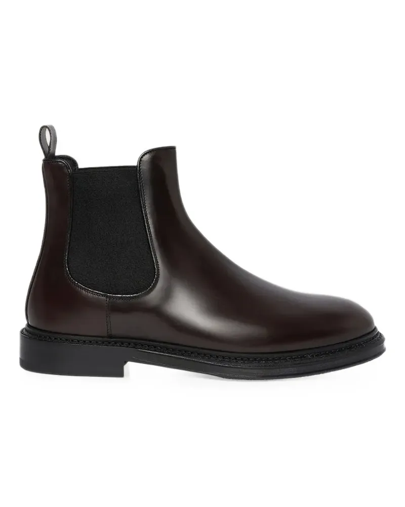 Kiton Klassische Chelsea-Boots - Braun Braun