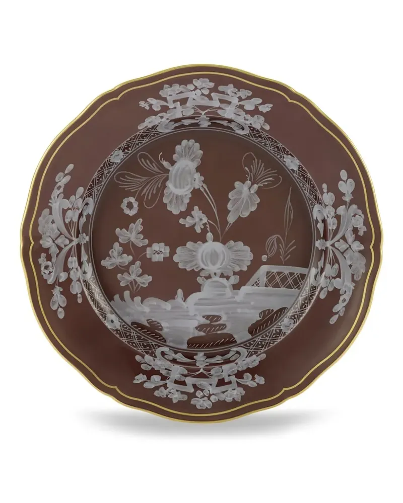 Ginori 1735 Oriente Dessertteller - Braun Braun