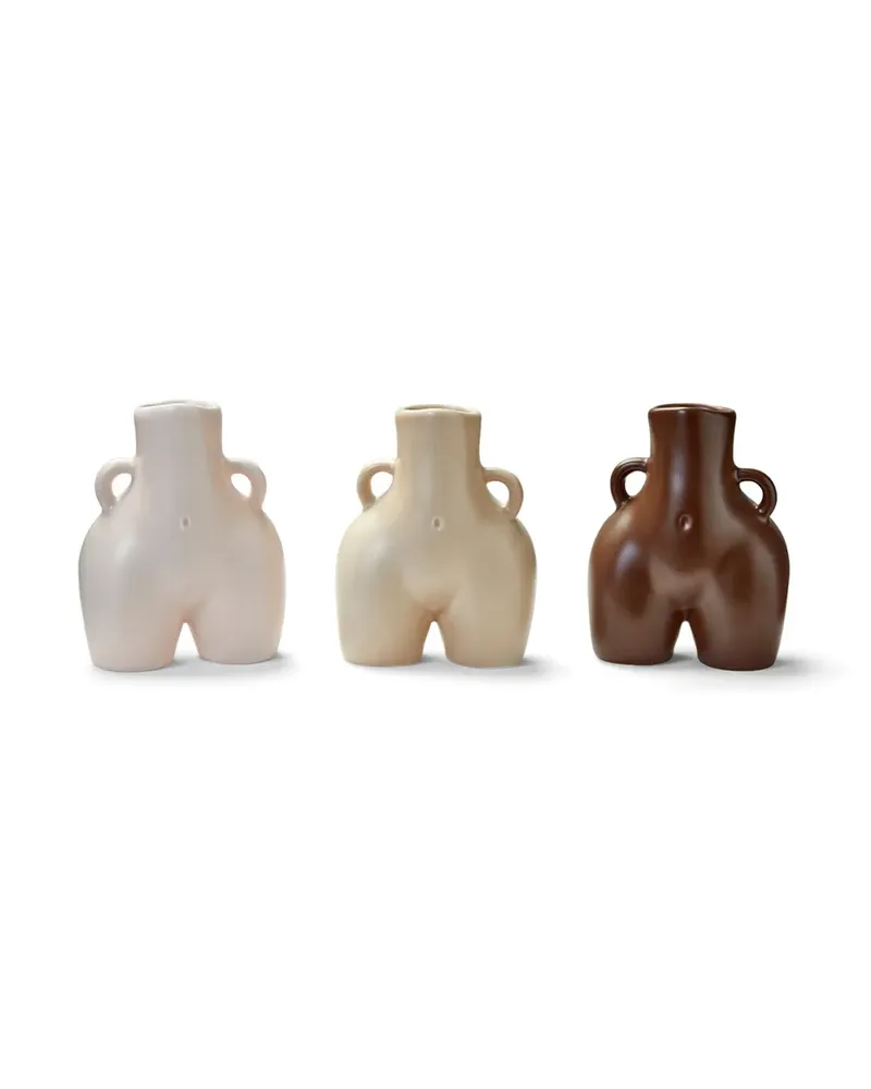 ANISSA KERMICHE Love Handles Vasen (3er-Set) - Nude Nude