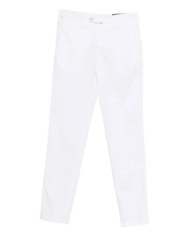 Kiton buttoned trousers - Weiß Weiß