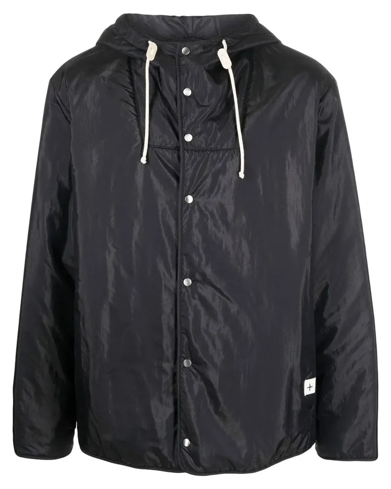 Jil Sander Leichte Kapuzenjacke - Blau Blau