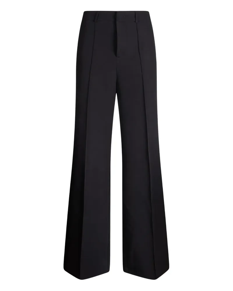 Liu Jo Bundfaltenhose mit Seitentaschen - Schwarz Schwarz