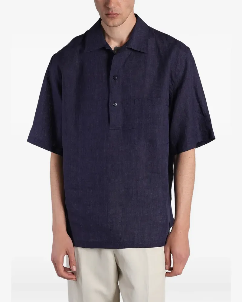 Costumein Polx short-sleeve polo shirt - Blau Blau