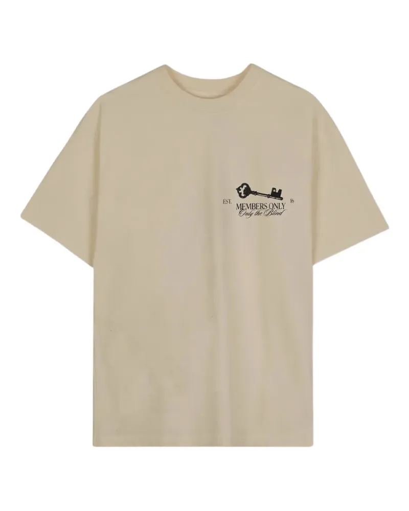 ONLY THE BLIND Checkout T-shirt - Nude Nude