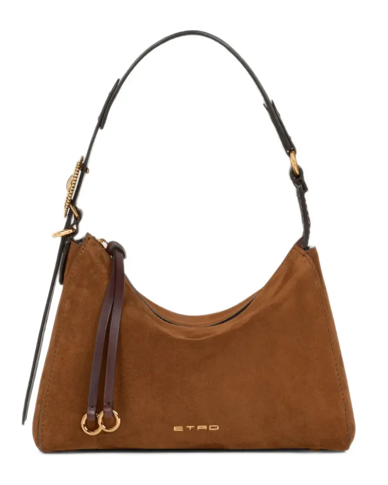 Etro Kleine Rosette Tasche aus Wildleder - Braun Braun