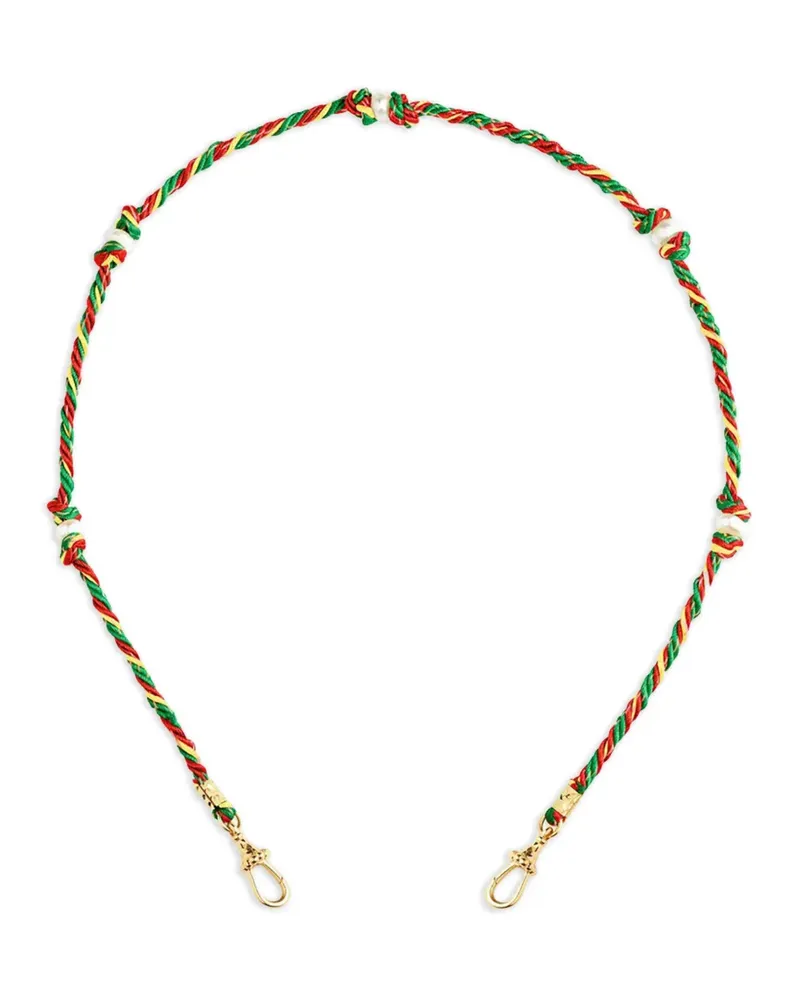 Marie Lichtenberg Mauli Rasta Perlenkette - Gold Gold