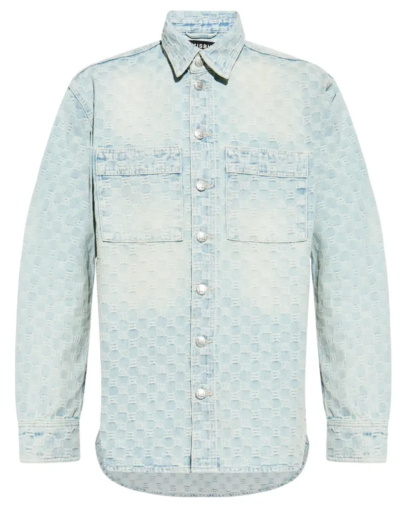 MISBHV Hemd mit Monogramm - Blau Blau