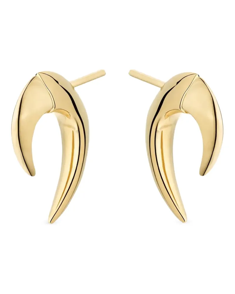 Shaun Leane 18kt 'Signature Diamond' Gelbgoldohrringe - Metallic Metallic