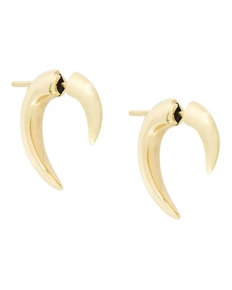 Shaun Leane 18kt 'Signature Diamond' Gelbgoldohrringe - Metallic Metallic