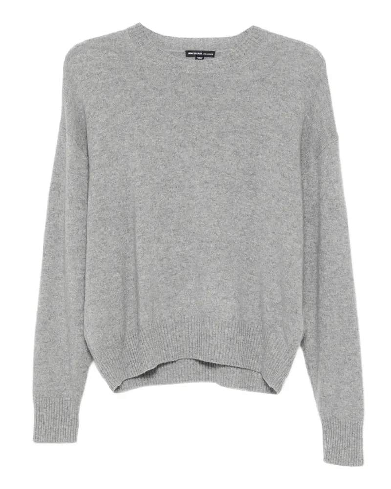 James Perse spun cashmere crew-neck sweater - Grau Grau