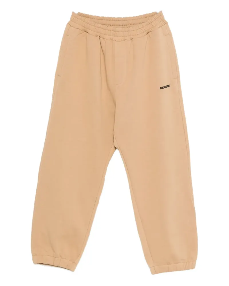 BARROW logo-detail lounge trousers - Nude Nude