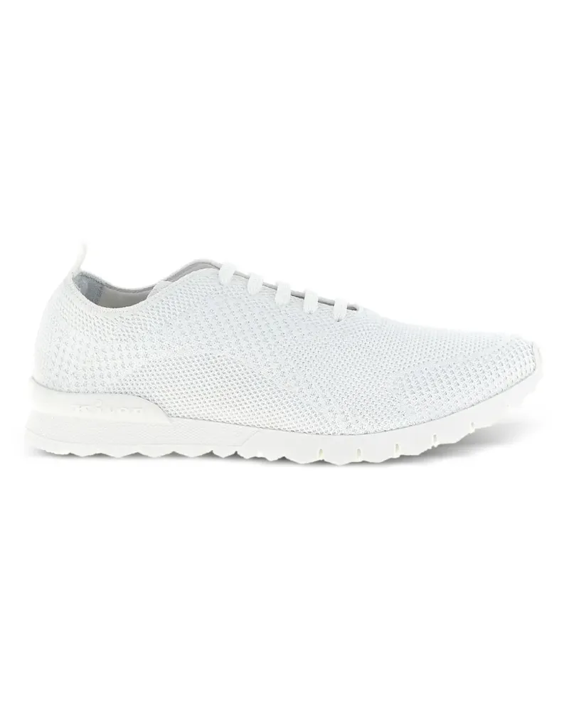 Kiton Fits knit sneakers - Weiß Weiß