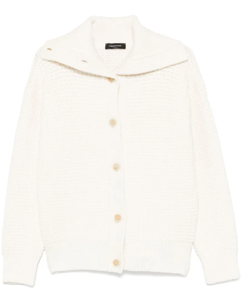 Fabiana Filippi Platinum Cardigan - Nude Nude