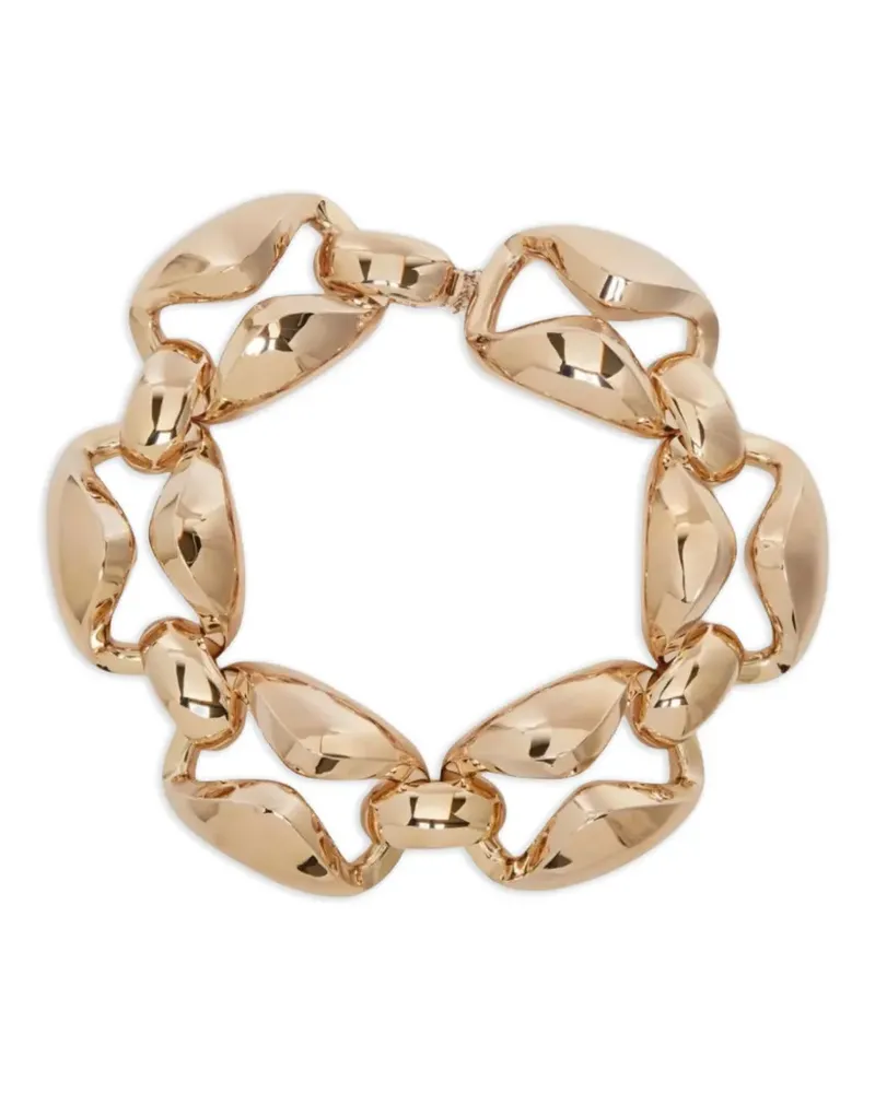 Max Mara chunky curb-chain necklace - Gold Gold