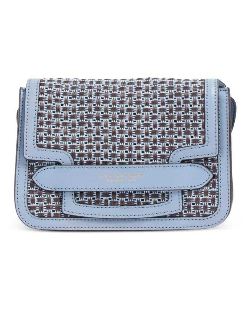 The Bridge leather cross body bag - Blau Blau