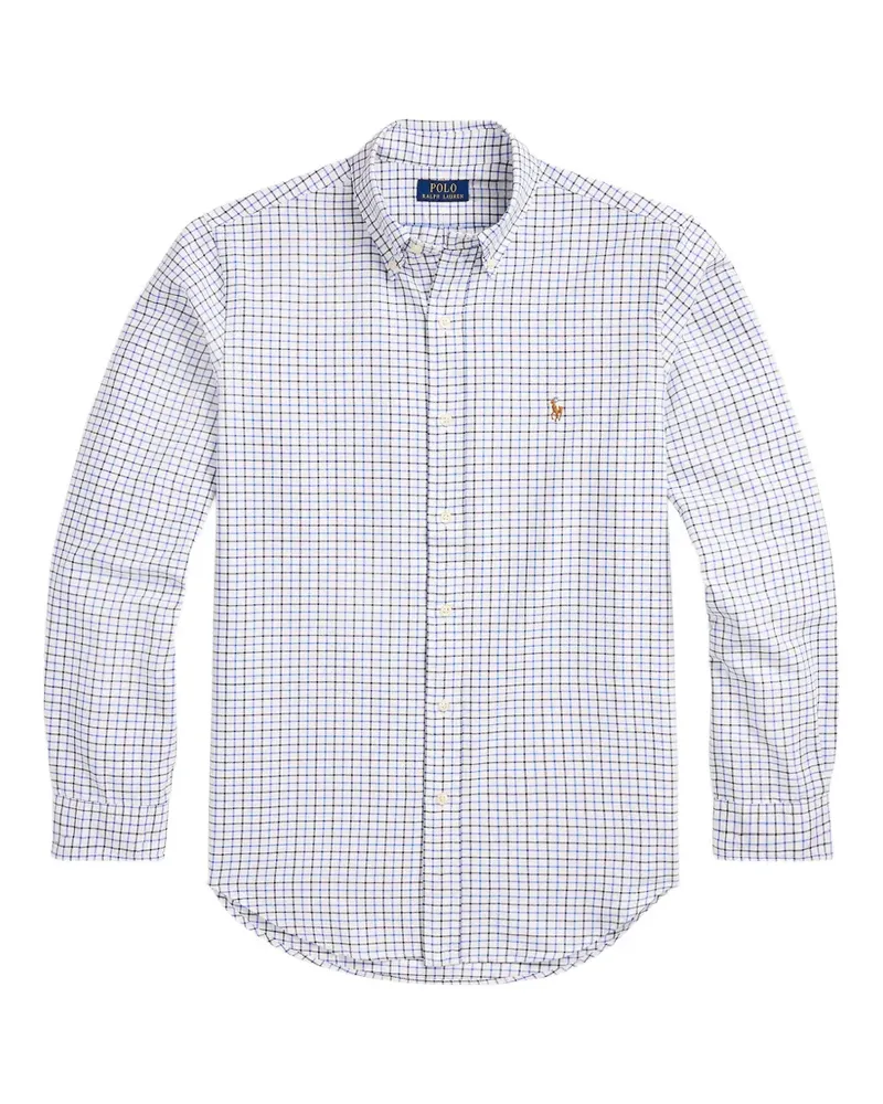 Ralph Lauren Kariertes Hemd - Weiß Weiß
