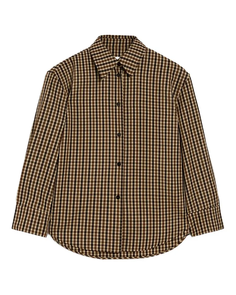 Jil Sander Klassisches Hemd - Braun Braun