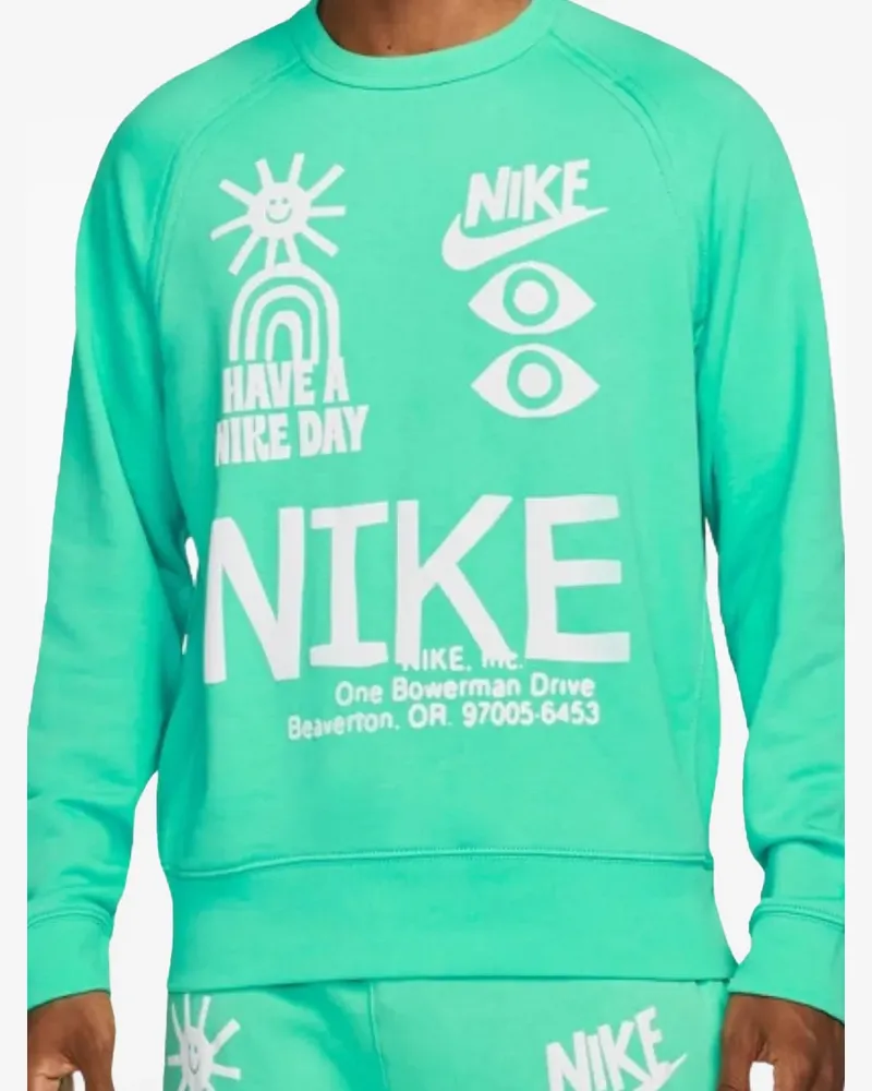 Nike HBR Green" Sweatshirt - Grün Grün