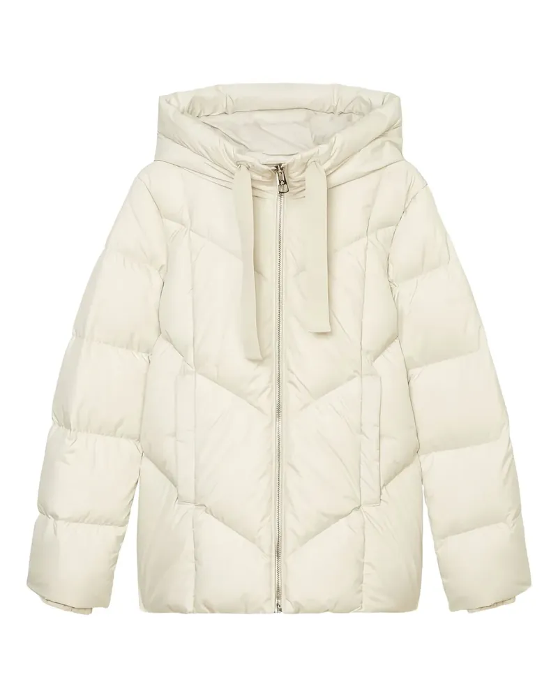 Marc O'Polo Gesteppte Kapuzenjacke - Weiß Weiß