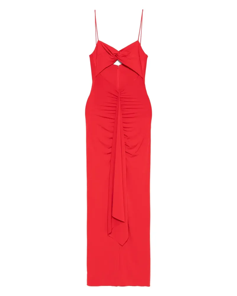 NISSA Maxikleid mit Cut-Out - Rot Rot