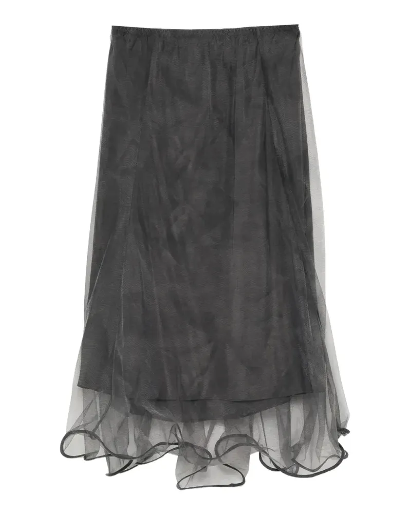 JNBY layered midi skirt - Grau Grau