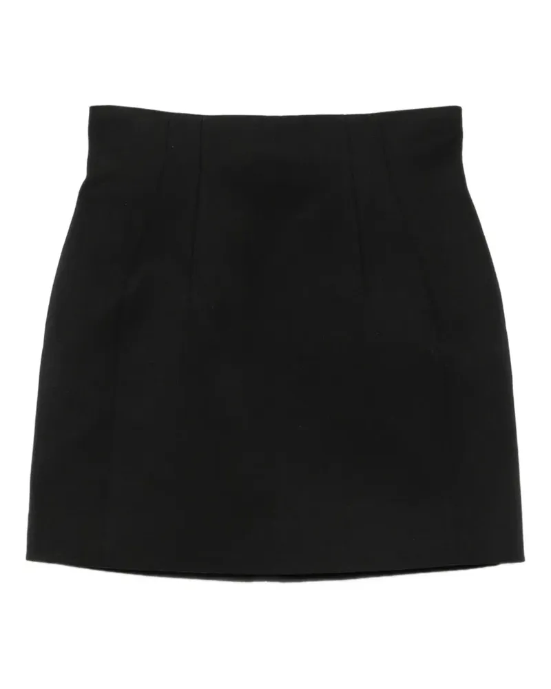 Thierry Mugler high-waisted mini skirt - Schwarz Schwarz