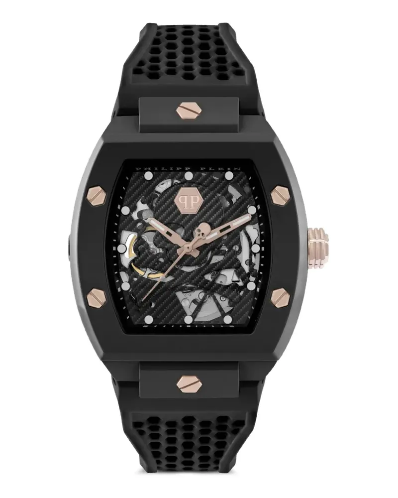 Philipp Plein The Skeleton Ecoceramic 44mm watch - Schwarz Schwarz