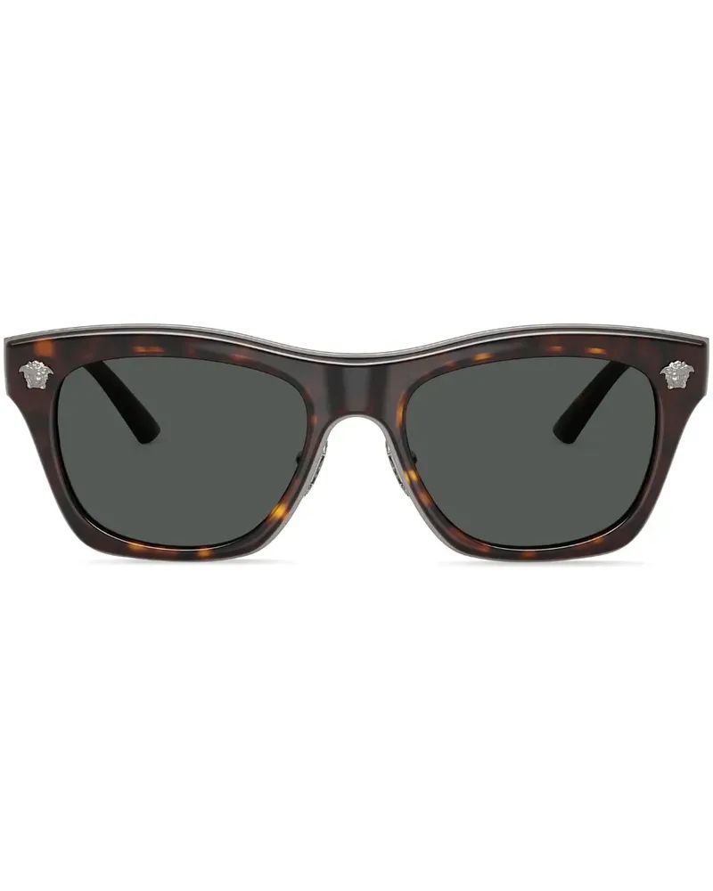 Versace Sonnenbrille in Schildpattoptik - Braun Braun
