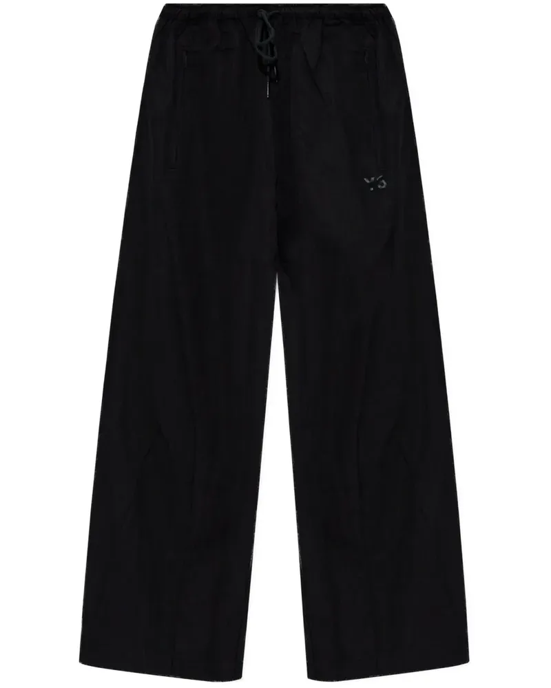 Y-3 Cropped-Hose mit Stretchbund - Schwarz Schwarz