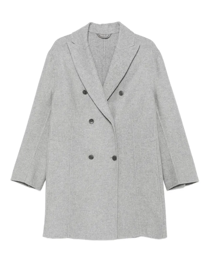 Ermanno Scervino Doppelreihiger Mantel - Grau Grau