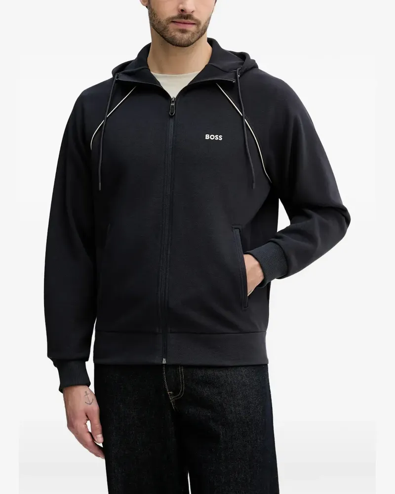 HUGO BOSS zip-up hoodie - Blau Blau