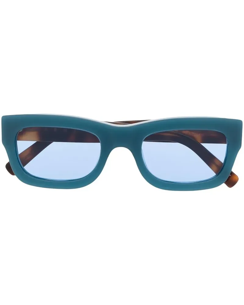 Marni Zweifarbige JB0 Sonnenbrille - Blau Blau
