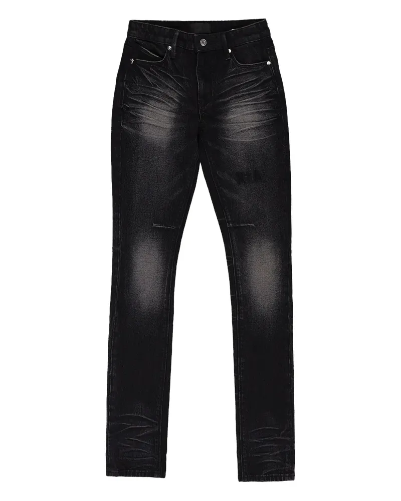 RTA Bootcut-Jeans im Distressed-Look - Schwarz Schwarz