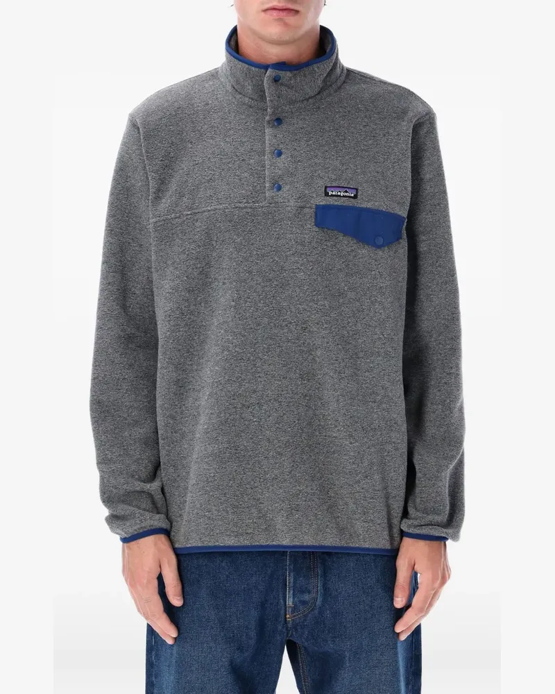 Patagonia snap-button fleece sweatshirt - Grau Grau