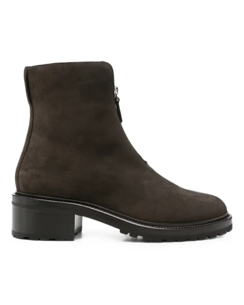 The Row leather ankle boots - Braun Braun