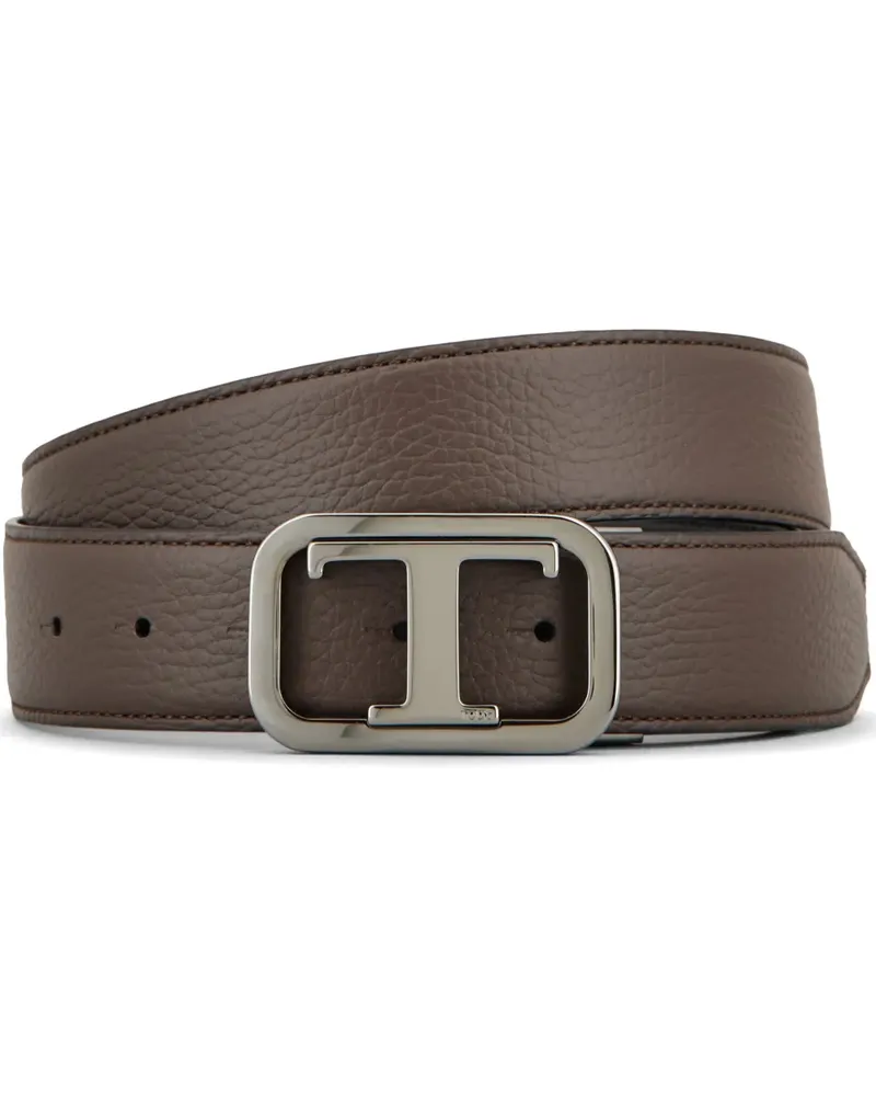 TOD'S Wendbarer Ledergürtel - Braun Braun
