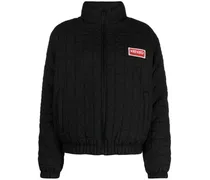 Gesteppte Daunenjacke - Schwarz