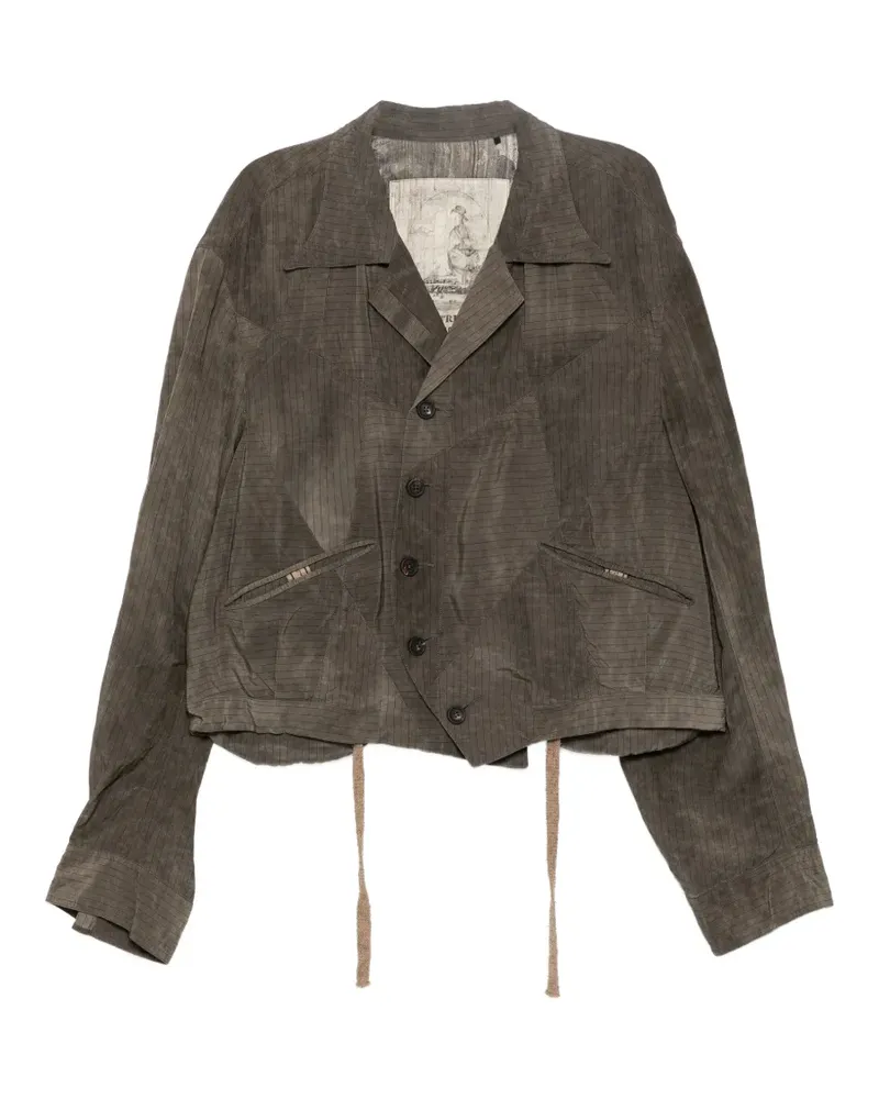 Ziggy Chen pinstripe jacket - Braun Braun
