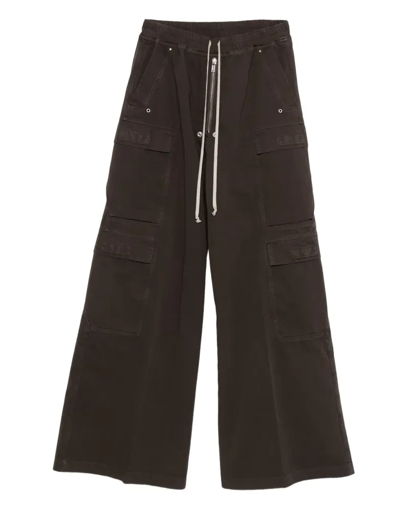 Rick Owens Double Cargo Jumbo Belas Hose - Braun Braun