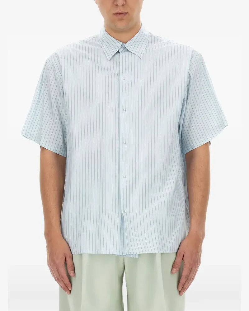 Lanvin striped shirt - Blau Blau