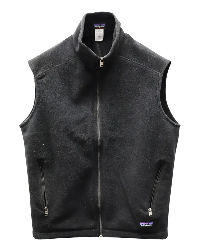 Patagonia Synchilla Weste - Schwarz Schwarz