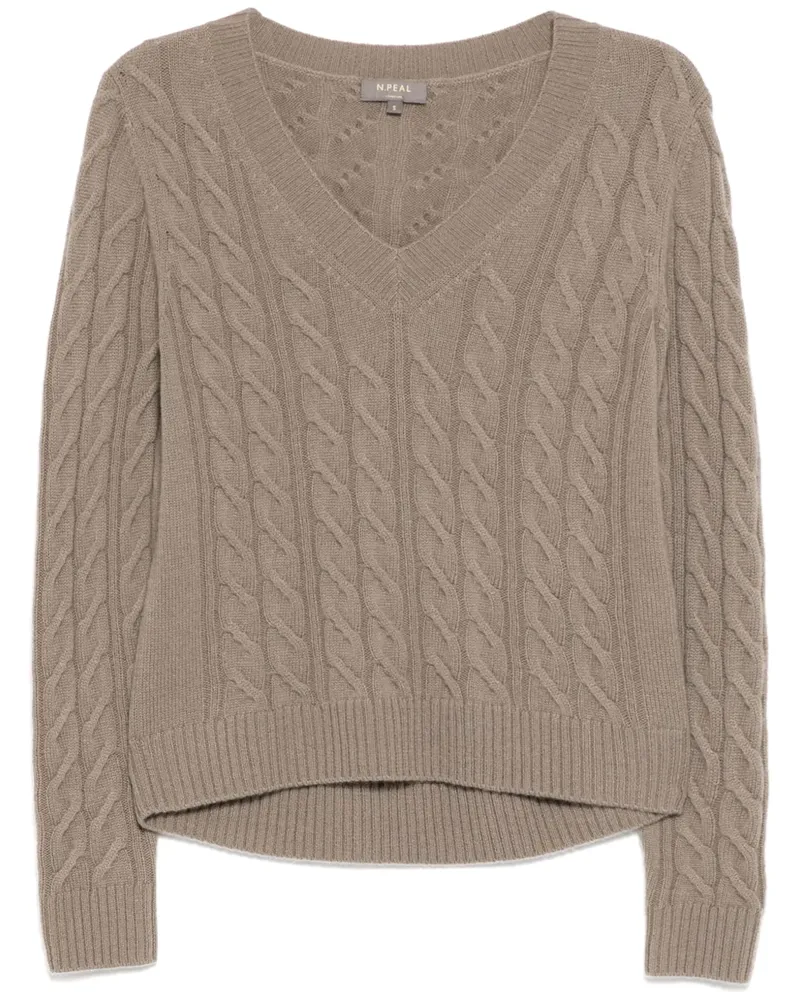 N.Peal Frankie Pullover - Braun Braun